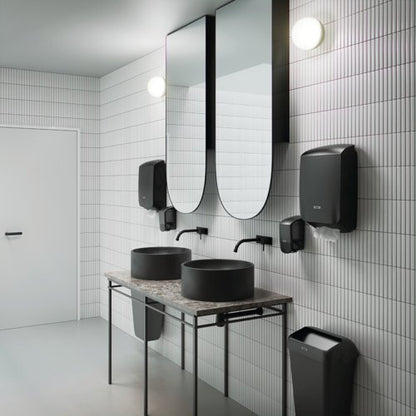 Katrin Folded Hand Towel M Dispenser Black 77434
