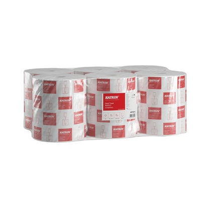 Katrin Classic Hand Towel Roll 2-Ply White (Pack of 6) 481911
