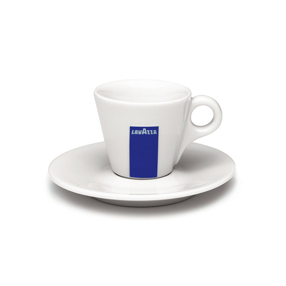 Lavazza Branded Espresso Cup and Saucer Set