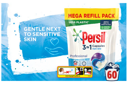 Persil Professional Formula 3in1 Non-Bio fast Dissolve Capsules 32's