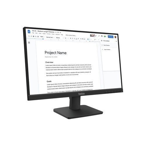 Lenovo ThinkVision S22-4e 21.5 inch Monitor IPS Full HD 64CBKAT6UK