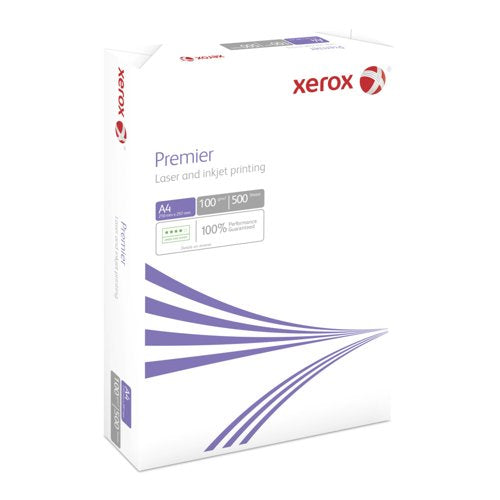 Xerox Premier A4 Paper 100gsm White (Pack of 500) 003R93608