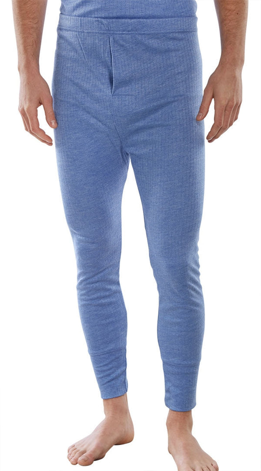 Beeswift Workwear Blue Thermal Long John Trousers {All Sizes} - UK BUSINESS SUPPLIES