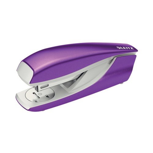 Leitz NeXXt WOW Metal Office Stapler 30 Sheets Purple 55021062
