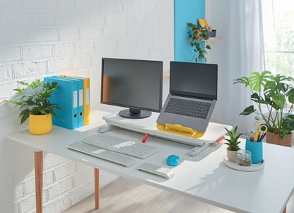 Leitz Ergo Cosy Standing Desk Converter With Sliding Tray 65320085