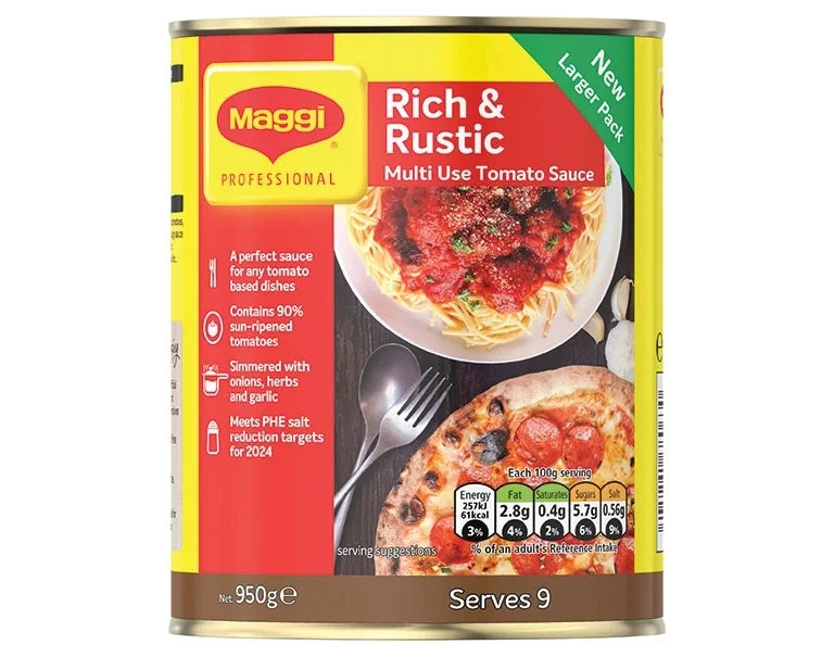 Maggi Rich & Rustic Multi Use Tomato Sauce 950g