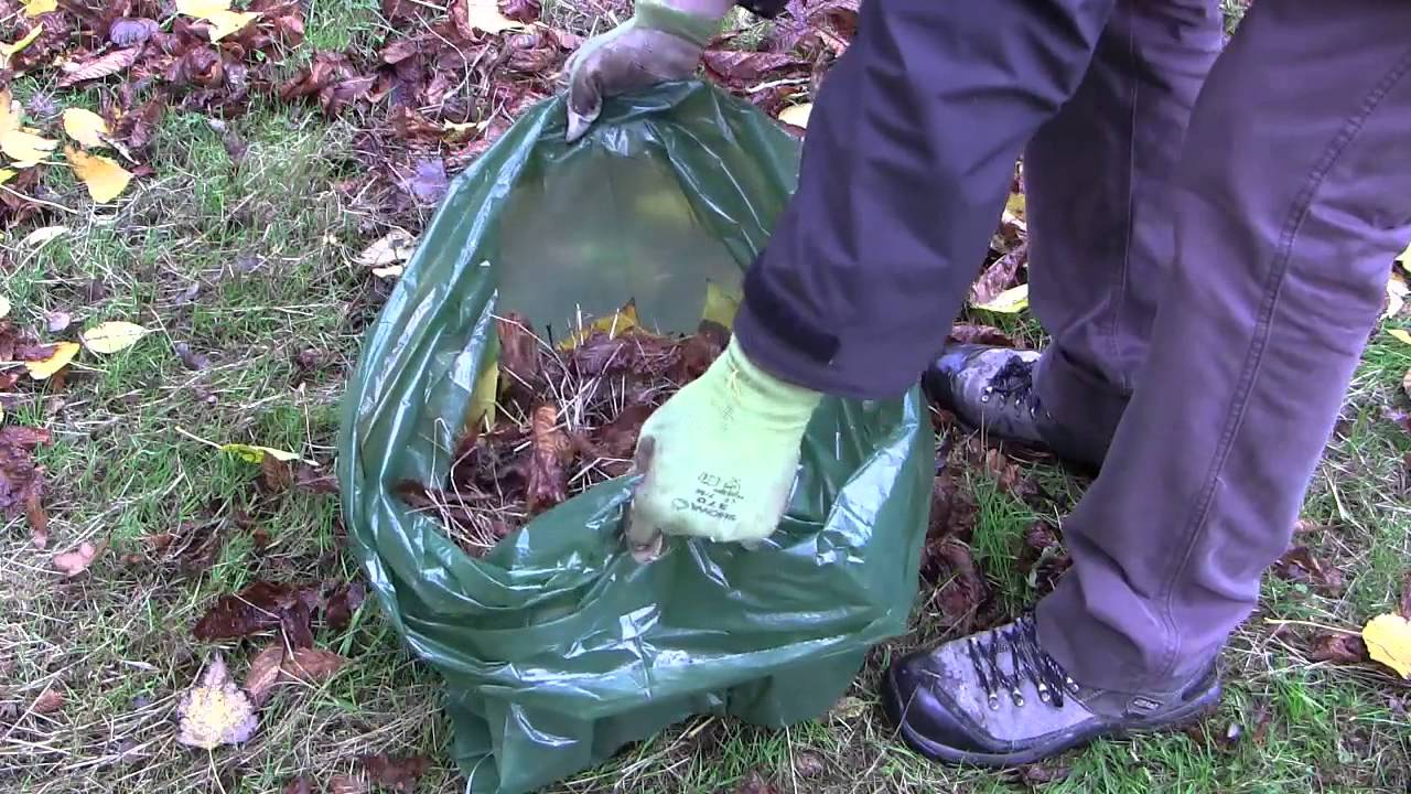 Heavy Duty Green Garden Sacks 10 Pack Handles 50L Capacity