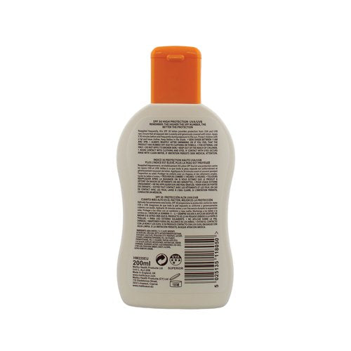 Malibu SPF 30 Sun Lotion 200ml SUMAL083