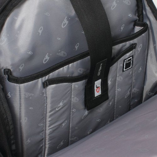 Gino Ferrari Juno 16 Inch Laptop Backpack Black GF501