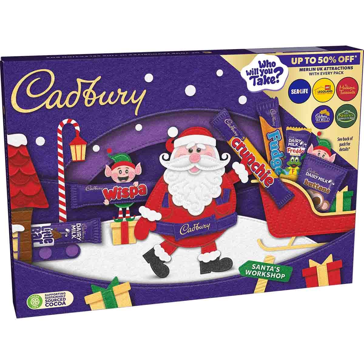 Cadbury Medium Selction Box 125g | 10 Pack Bundle