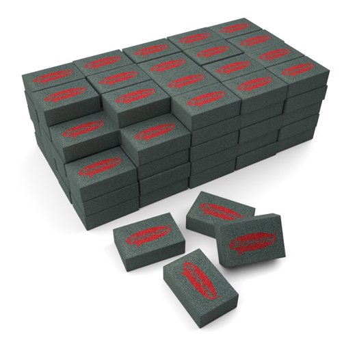 Show-me Mini Foam Whiteboard Eraser (100 Pack) MFE100