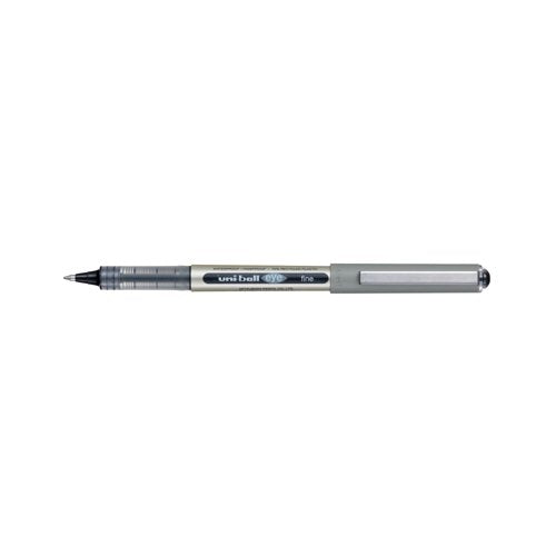 Uni-Ball Liquid Ink Rollerball Pen UB-157E Black (Pack of 12) 315150000