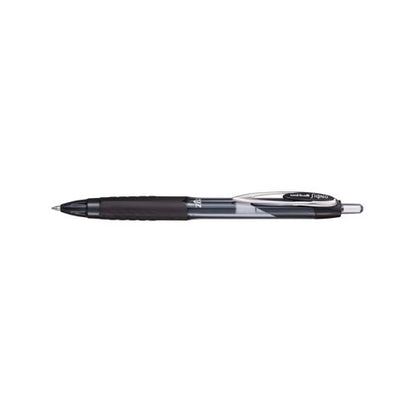 Uni-Ball Signo 207E Rollerball Gel Pen Black (Pack of 12) 308668000