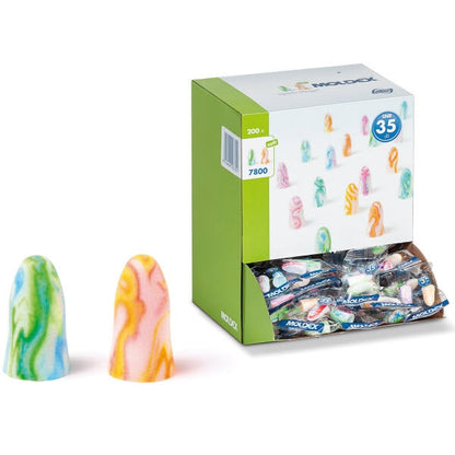 Moldex Disposable Ear Plugs "Spark Plugs" 200 Pair, {MOL7800}