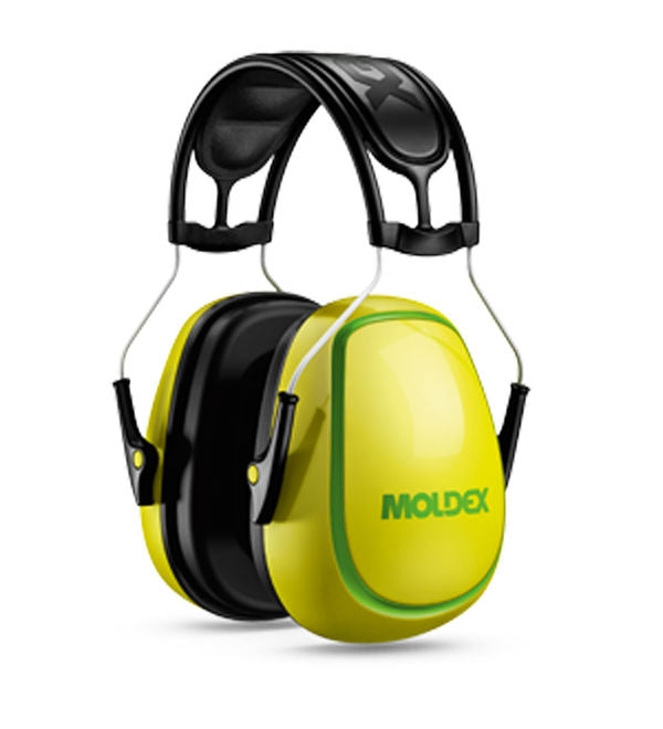 Moldex Hi-Viz Yellow M4 Ear Defenders {M6110}