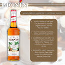 MONIN Premium Caribbean Syrup 700ml for Cocktails & Mocktails