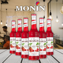 Monin Raspberry Coffee & Cocktail Syrup 700ml (Glass Bottle)