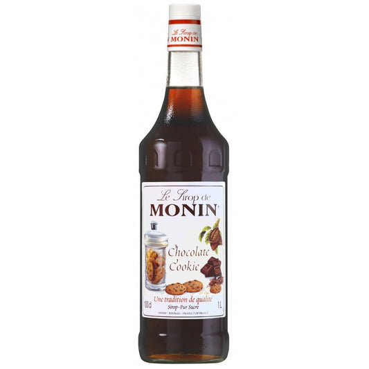 Monin Chocolate Cookie Coffee Syrup 1 Litre