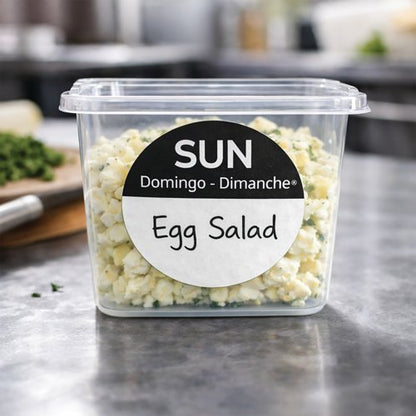 MyCafe Day of Week Food Rotation Label Sunday Pack of 3500 MYC10615