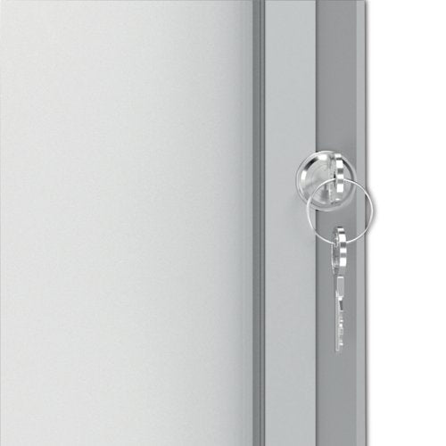 Nobo Premium Plus Magnetic Lockable Notice Board 8xA4 1902559