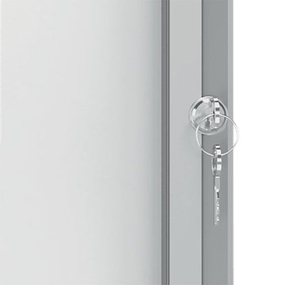 Nobo Premium Plus Outdoor Magnetic Lockable Notice Board 708x969x43mm 9xA4 902580