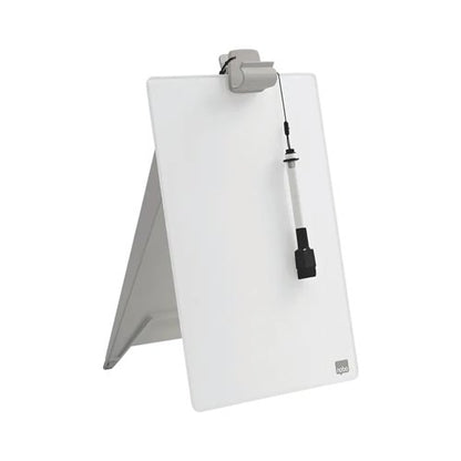 Nobo Desktop Dry Erase Glass Surface Whiteboard Easel 216x297 1905173