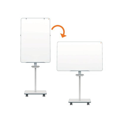 Nobo Move Meet Mobile Magnetic Flipchart Easel 680x1040mm 1915644