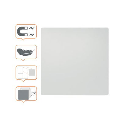 Nobo Frameless Magnetic Modular Whiteboard 450x450mm 1915655