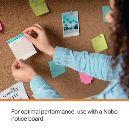 Nobo Noticeboard Wooden Push Pin (Pack of 40) 1915709