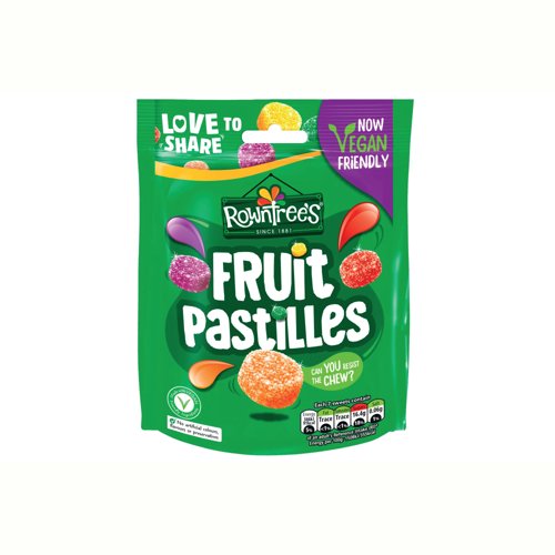 Nestle Rowntree's Fruit Pastilles Sweets Sharing Bag 143g 12534250