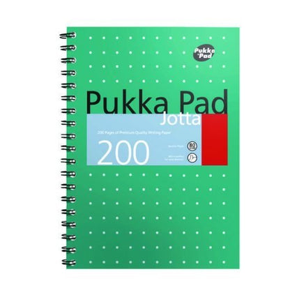 Pukka Pads Metallic Green Jotta B5 Notebook 8520-MET