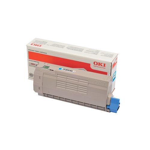 Oki C712 11.5K Toner Cartridge Cyan 46507615