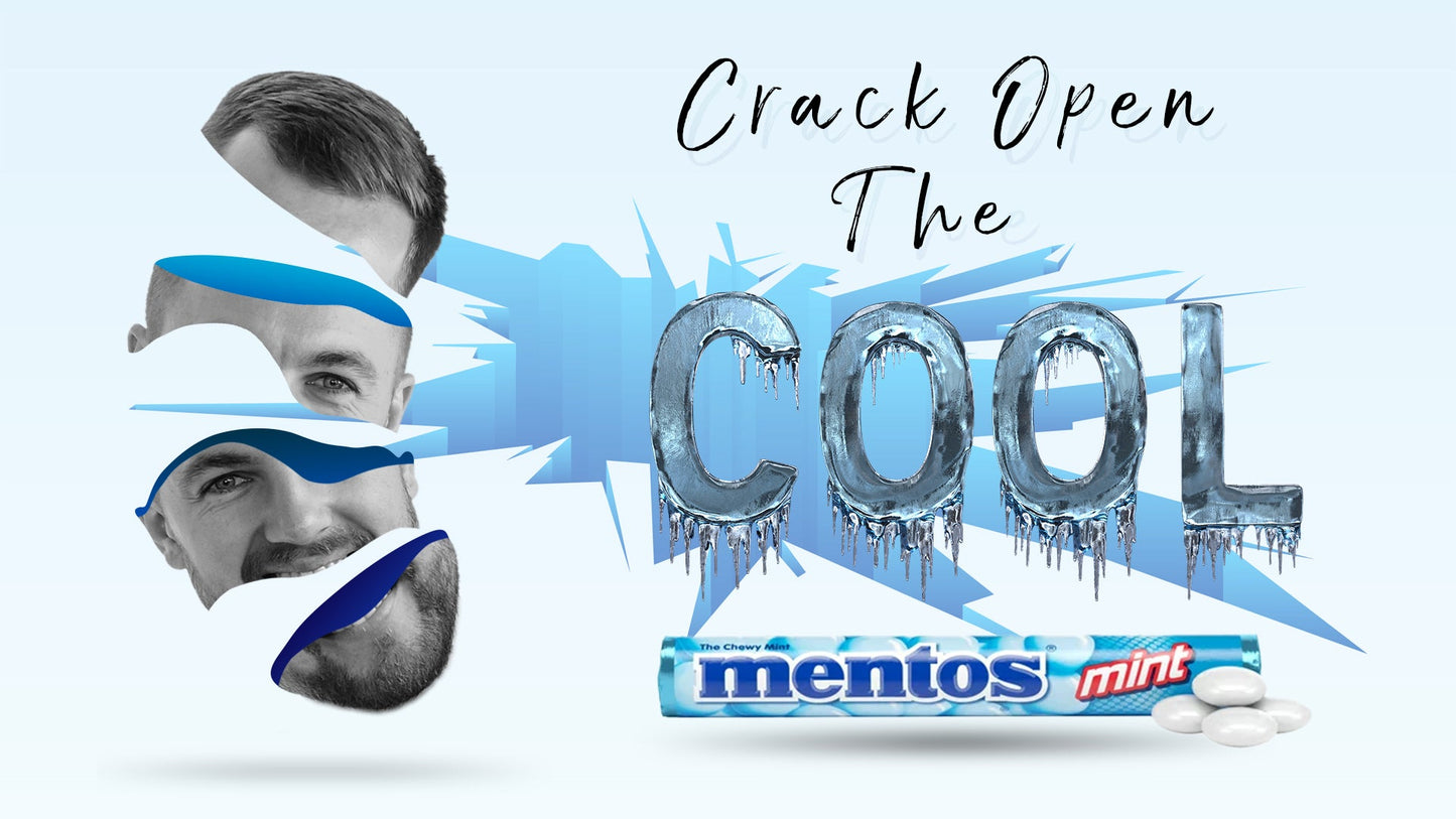 Mentos Mint Sweets Bag 150g (4 Pack Bundle)