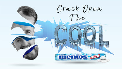 Mentos Mint Sweets Bag 150g (4 Pack Bundle)
