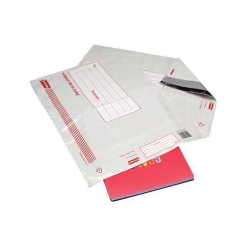 Go Secure Extra Strong Polythene Envelopes 345x430mm (Pack of 25) PB08220