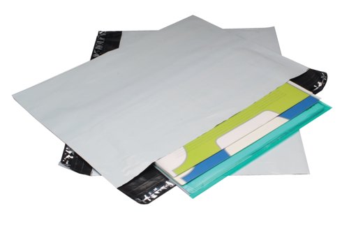 GoSecure Envelope Lightweight Polythene 230x162mm Opaque (Pack of 100) PB11122