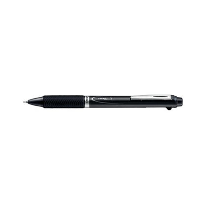 Pentel EnerGel 3 Multi-Colour Rollerball Pen 0.5mm Black Barrel (Pack of 12) BLC35AX