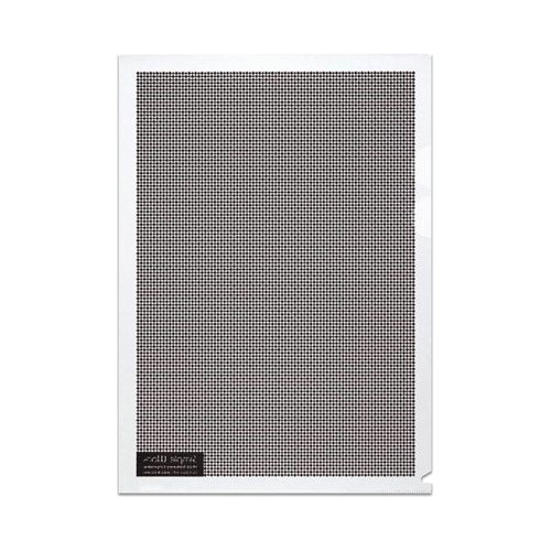 Pentel Camouflage Polypropylene Folder A4 Clear (Pack of 5) 89891
