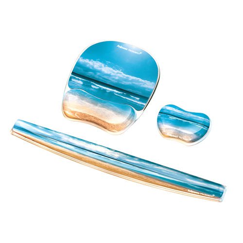 Fellowes Sandy Beach Keyboard Wrist Support 9179401
