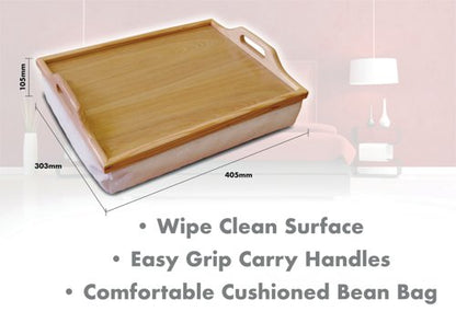 Aidapt Wooden Lap Tray with Cushion VM938D