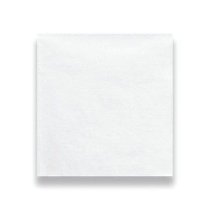Poppies Napkins 1-Ply 30cm White (Pack of 500) 3014WHSGL