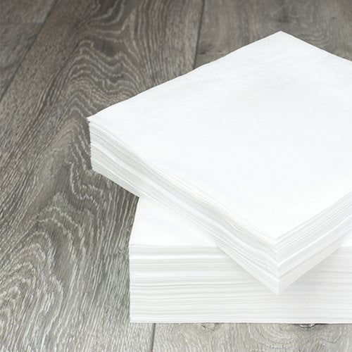 Poppies 1-Ply Napkins 30cm White (Pack of 5000) 3014WH