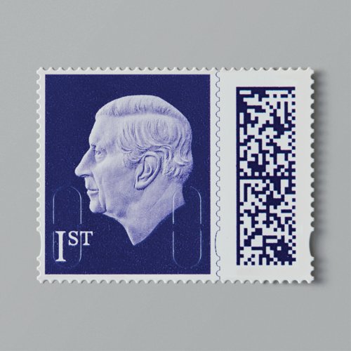 Royal Mail First Class Stamp Book (Pack of 8) 1CB8SINGLE