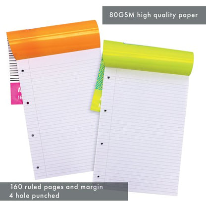 Pukka Pad Pukka Planet Refill A4 Assorted (Pack of 6) 9899-SPP