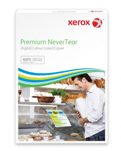 Xerox Copier A4 Premium Nevertear 95 Micron White (Pack of 100) 83703