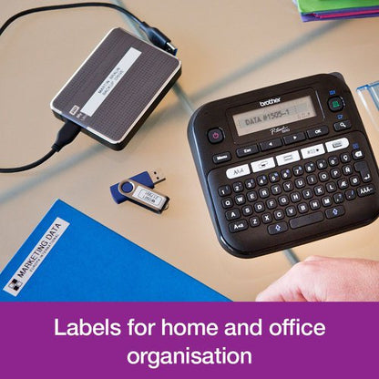 Brother P-Touch PT-D210VP Desktop Label Printer Black PTD210VPZU1