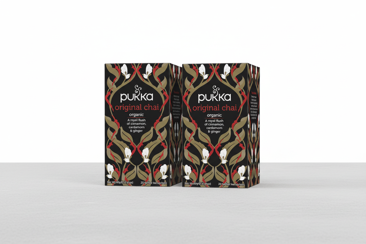 Pukka Tea Original Chai Individually Wrapped Enveloped Tea 20's