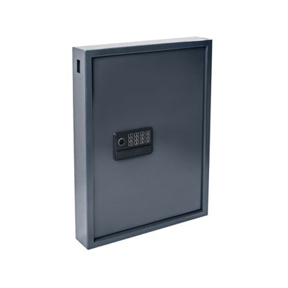 Pavo High Security Smart Steel Key Cabinet 50 Key Capacity Dark Grey DF70401