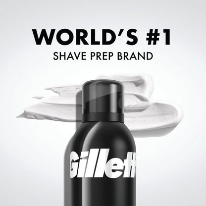 Gillette Base Sensitive Shaving Foam Regular 250ml (Pack of 6) C012549
