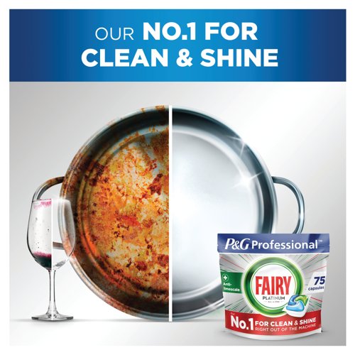 Fairy Professional Platinum Auto Lemon Dish Washing Capsules x116 (Pack of 2) C010417